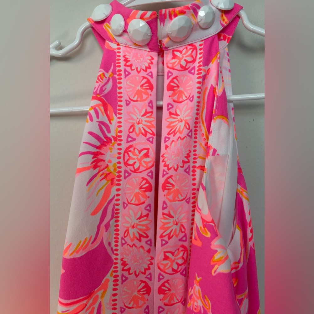NWT Lilly Pulitzer Women’s Pink Beachy Alli Dress Size XS sku#117 - Picture 10 of 12